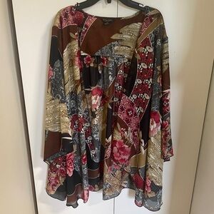 Sunny Taylor Multicolor Floral Blouse